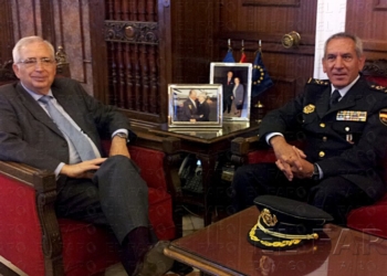fotosmelilla 2014 04 29 spa 12 2 Imbroda recibe al jefe Superior de Policía de Melilla