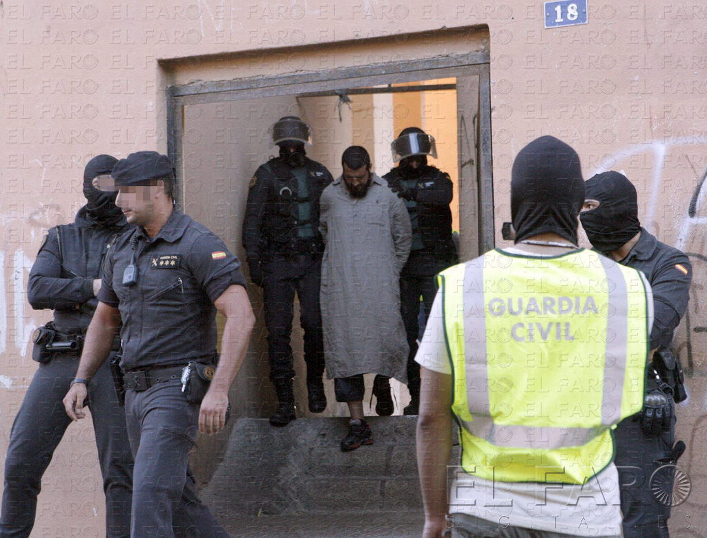 6 detenidos en Melilla en una operación contra el terrorismo yihadista
