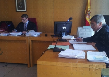 fotosmelilla 2014 05 14 spa 15 1 Acusado de agredir a la Policía hace 4 años, pierde los nervios en el juicio