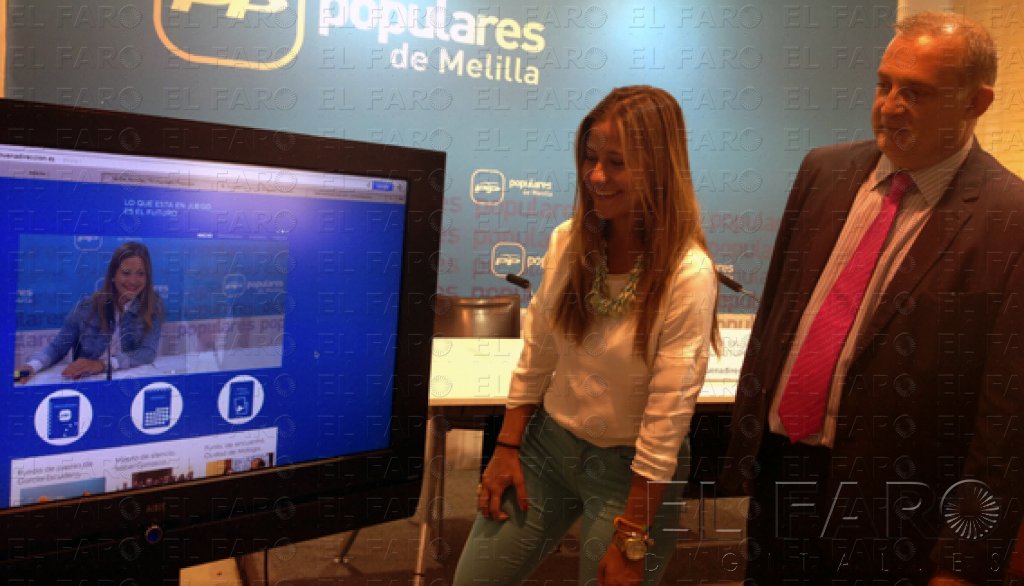 El PP estrena página web para acercarse a los melillenses durante la campaña electoral