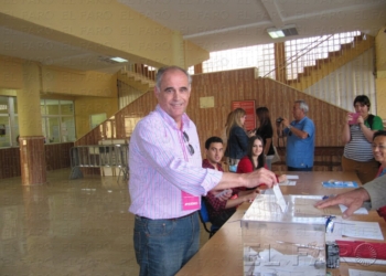 fotosmelilla 2014 05 26 rebeca IMG 2555 Guerra: “Estamos satisfechos. UPyD es el ganador de las elecciones en Melilla”