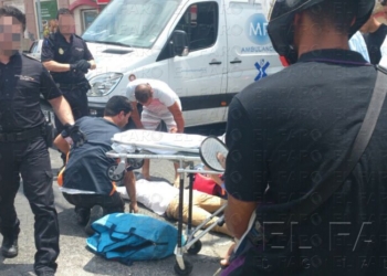 fotosmelilla 2014 06 17 spa 6 1 Accidente de tráfico con dos heridos leves en el Tesorillo