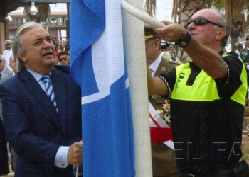 fotosmelilla 2014 07 17 dori 18 2 El Puerto Deportivo recibe por decimotercer año la Bandera Azul