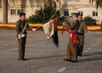 fotosmelilla 2014 07 26 spa DSC 1589 El Regimiento de Caballería recibe la corbata de la Guerra de la Independencia