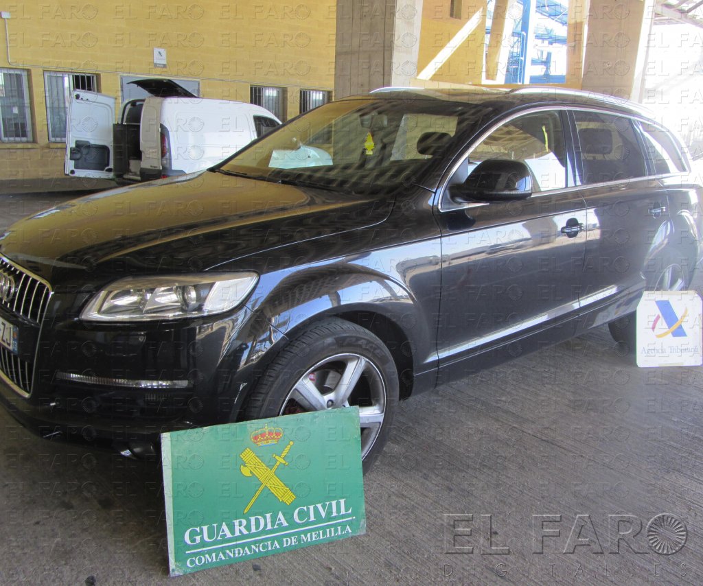 La Guardia Civil recupera un coche de alta gama robado en Albania