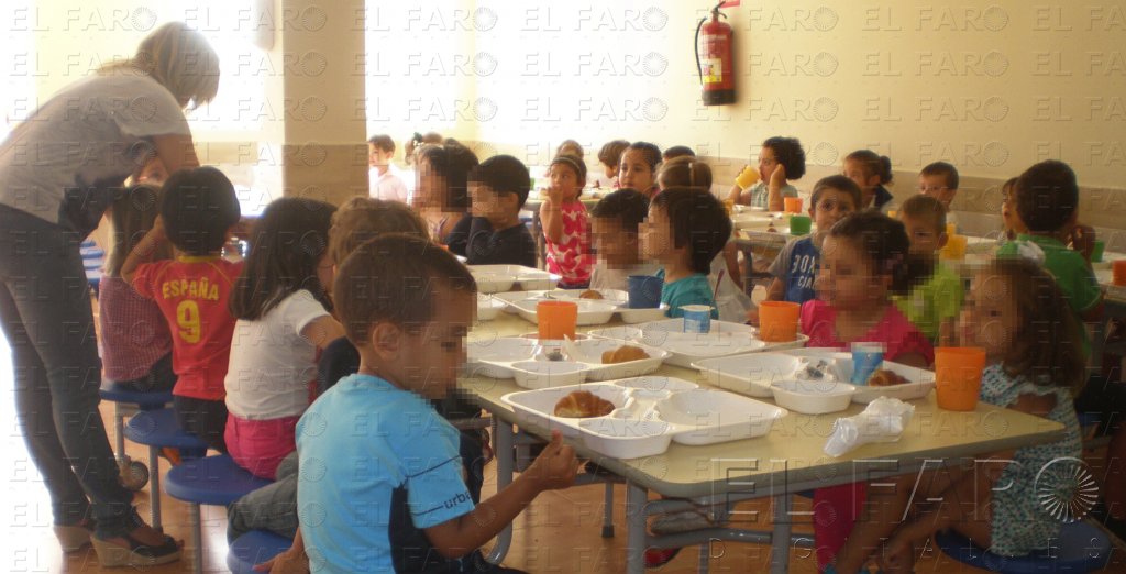 El Ministerio dará 65 becas de comedor más a los estudiantes de Primaria
