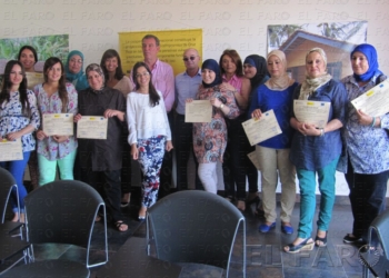 fotosmelilla 2014 09 05 rebeca 1 Las alumnas del taller de cuidado de dependientes se gradúan “muy satisfechas”
