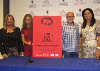 fotosmelilla 2014 10 02 rebeca 19 1 La sala de ensayos del Kursaal acoge por primera vez una obra teatral, ‘Lorquiana’