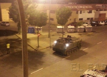 fotosmelilla 2014 10 15 asp 19 1 Vecinos de El Real piden el cese de las maniobras militares de madrugada