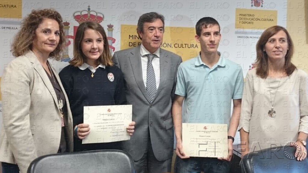 Carlos Picón, del IES Miguel Fernández, gana el Premio de Ortografía de Melilla