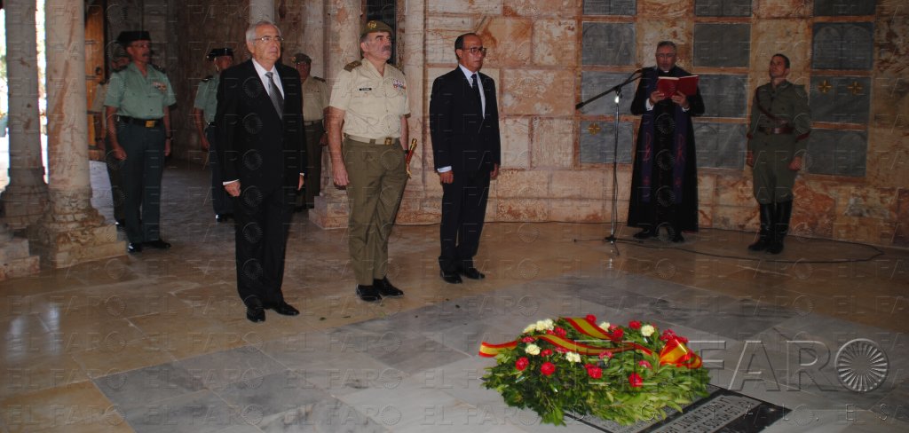 La Comgemel homenajea a los caídos por España