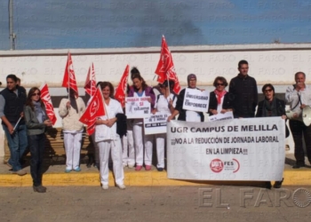 fotosmelilla 2014 11 14 rebeca 18 1 Las limpiadoras del Campus no saben nada de la negociación con la UGR y temen por su futuro