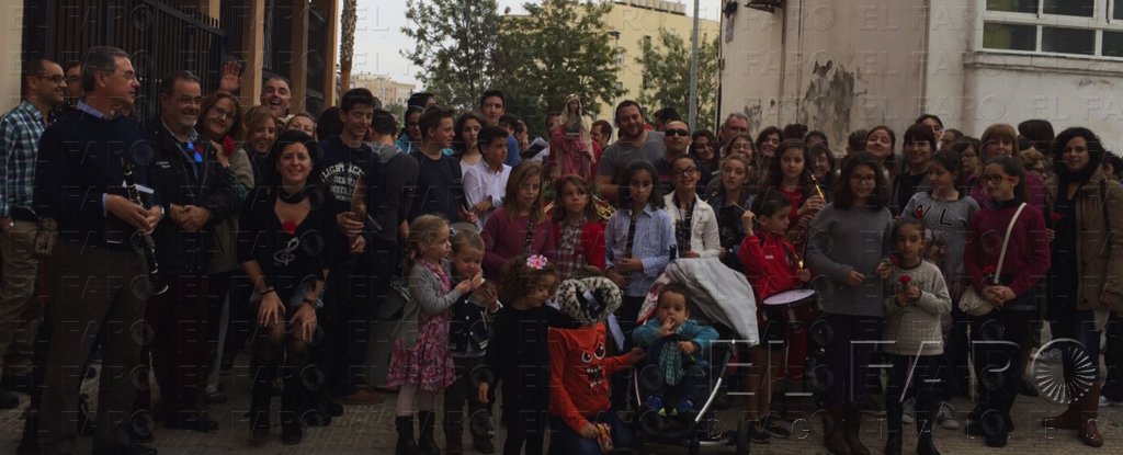La calle reservada a los futuros músicos