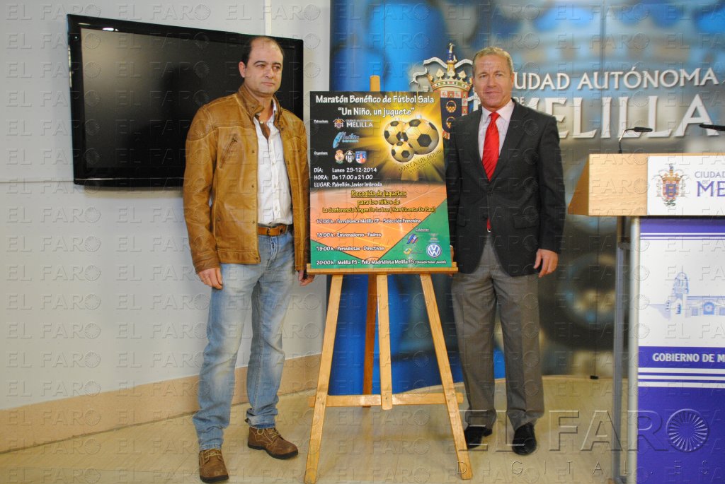 El fútbol sala se une para el Maratón “Un niño, un juguete”