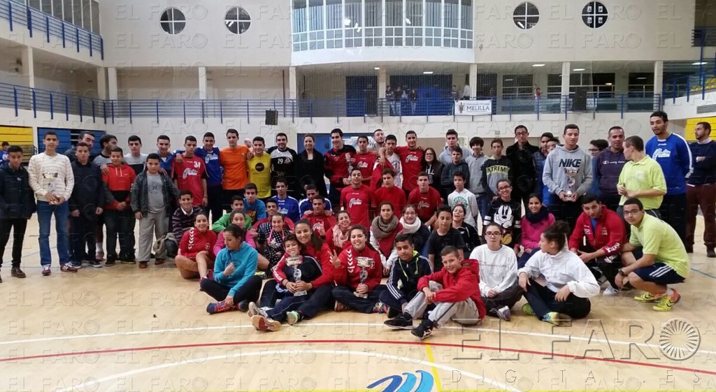 El Balonmano melillense celebra el Trofeo Chato
