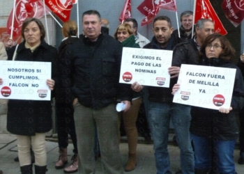 fotosmelilla 2014 12 31 dori 18 1 Los vigilantes de Telefónica pasarán de Falcon a otra empresa en menos de 15 días