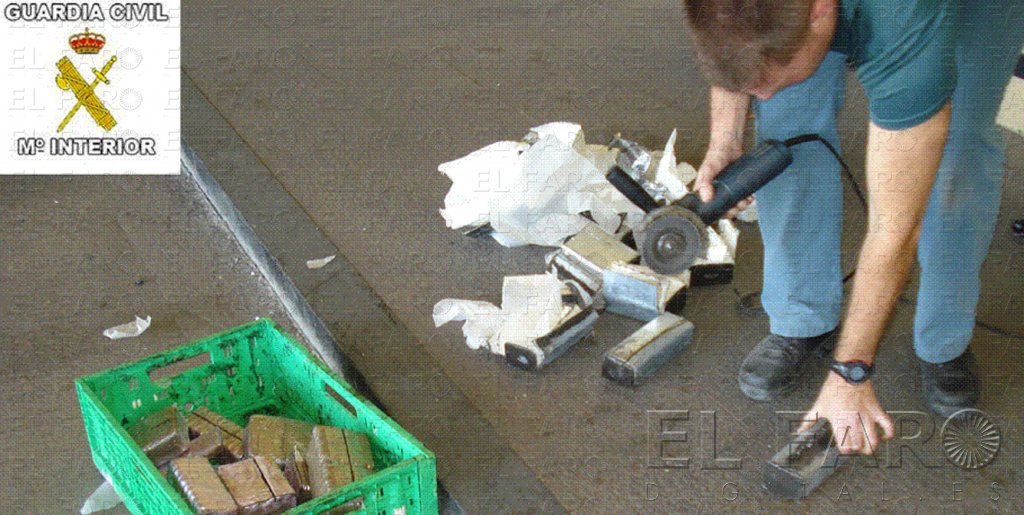La Guardia Civil estrena el 2015 con 125 kilos de hachís incautados
