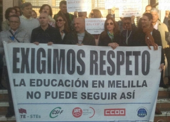 fotosmelilla 2015 01 18 dori 17 1 Vuelven las concentraciones contra los centros educativos de papel