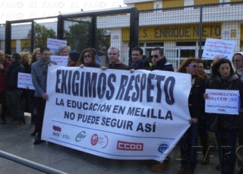 CCOO dice que aulas del IES Enrique Nieto se hicieron de forma “apresurada”