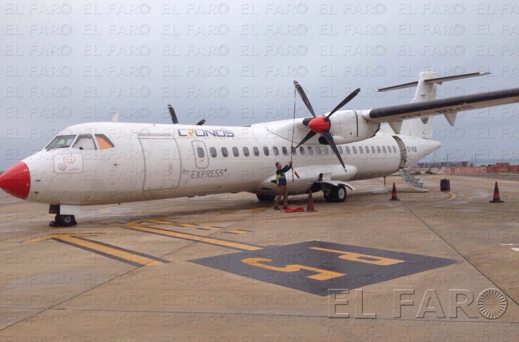 Melilla Airlines ya tiene un avión en el aeropuerto y volverá a volar en marzo