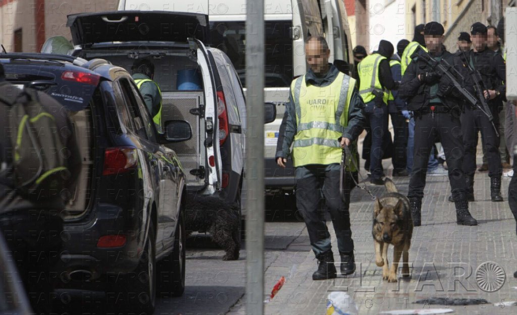 Cuatro detenidos, dos en Melilla, de un grupo de captación yihadista