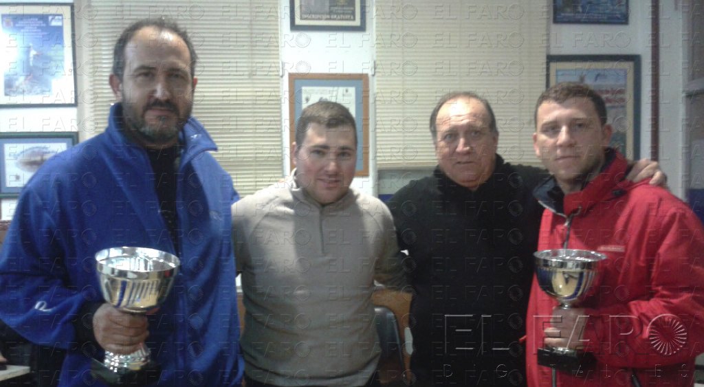 El Torneo de pesca solidaria se salda con la victoria de Moreno y Cerrato