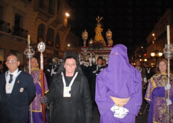 fotosmelilla 2015 04 03 rebeca 14 7 El Cautivo libera a J.A.C., que procesionó con la Cofradía