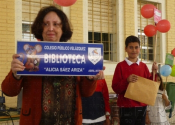fotosmelilla 2015 04 24 dori 22 2 La ‘profe’ más luchadora da nombre a la bibloteca del colegio Velázquez