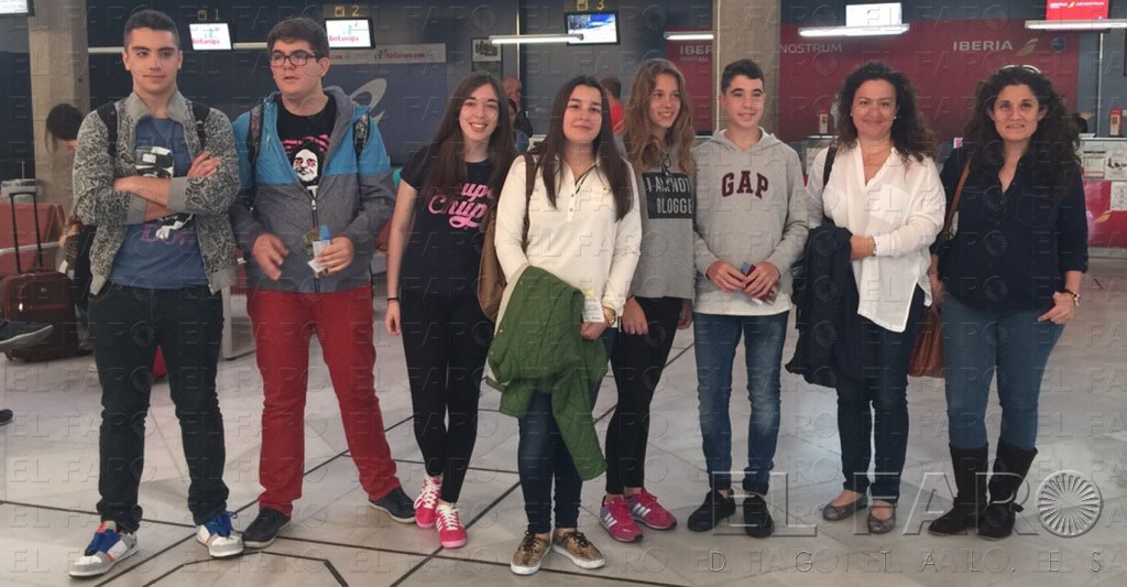 Seis alumnos del IES Enrique Nieto viajan a Burdeos para participar en un programa de Educación en Consumo