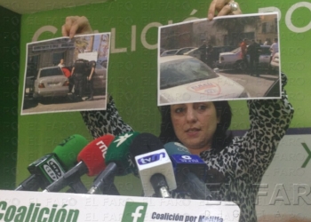 fotosmelilla 2015 05 13 rebeca 7 1 CpM dice que el altercado lo organizó el PP y confía en el atestado de la Policía