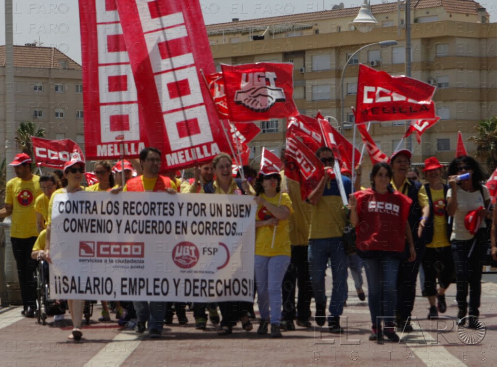 CCOO prevé más respaldo a la huelga de hoy en Correos