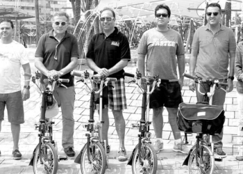 fotosmelilla 2015 06 08 P 17 01 Melilla ConBici y Guelaya pedalean juntos para proteger el medio ambiente