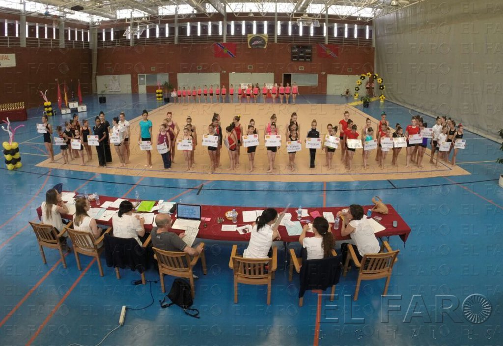 Las gimnastas melillenses se traen de San Fernando de Henares 7 medallas