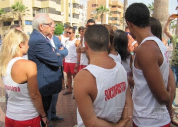fotosmelilla 2015 07 01 rebeca 6 1 El 33% de los rescates en la playa, que han sufrido un gran repunte, han sido a sirios