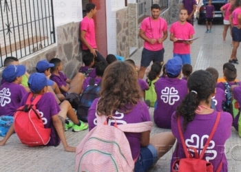 El Centro María Inmaculada, unas vacaciones para cientos de niños