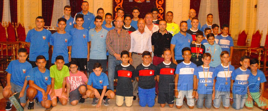 La Ciudad felicita a los alevines e infantiles de la Peña Real Madrid