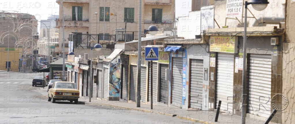 Las calles del centro, más vacías por la fiesta del Aid El Fitr