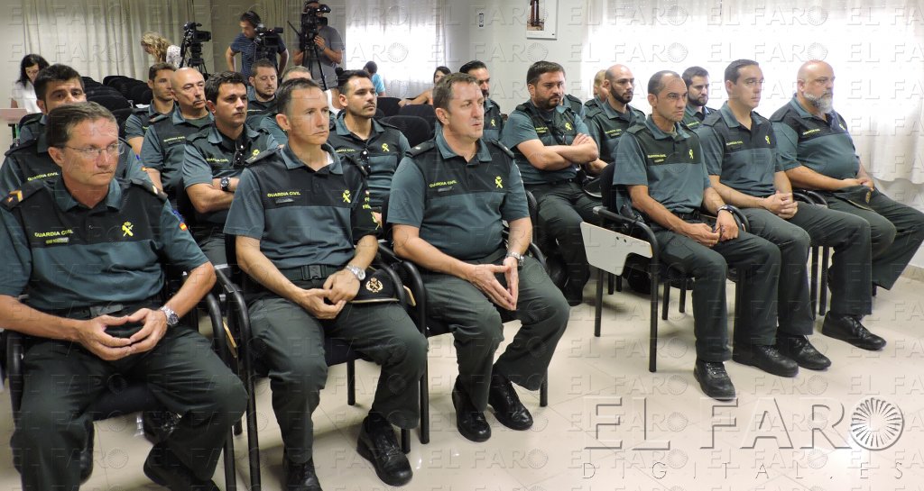 La Guardia Civil refuerza su plantilla con 18 efectivos más para la OPE