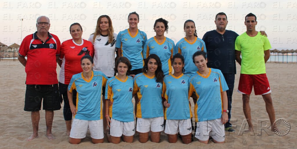 El Fútbol Playa femenino debuta hoy ante Extremadura en el Nacional
