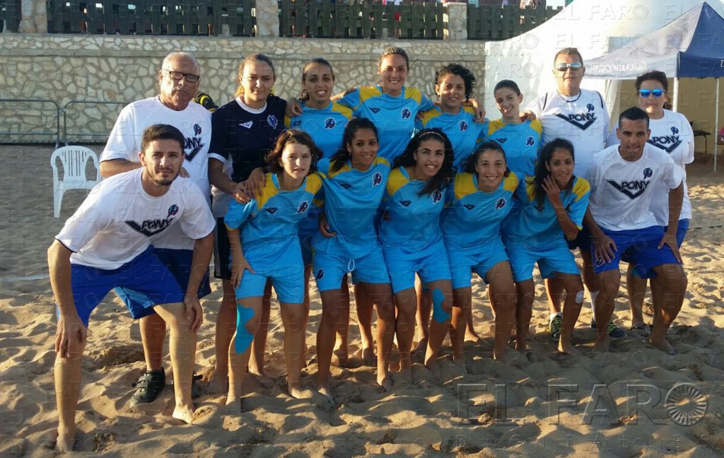 El Fútbol Playa femenino acaba 6º en el Campeonato de España