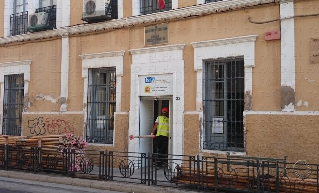 Fomento desaloja la parte derecha del Conservatorio por “estar en mal estado”