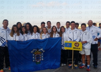 La Selección de Melilla de menores masculino, quinta plaza en el Nacional