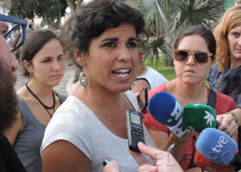 fotosceuta 2015 10 06 melilla podemos DSCN1332 La Secretaría de Inmigración deniega la entrada al CETI a Teresa Rodríguez