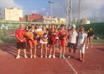 fotosmelilla 2015 10 17 DEPO 24 01 Estrella Cabeza y Aleksandra Korashvili ganan el XII Internacional en dobles