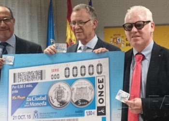 fotosmelilla 2015 10 17 dor 15 1 La plaza Menéndez Pelayo protagoniza una moneda y el cupón de la ONCE del día 21