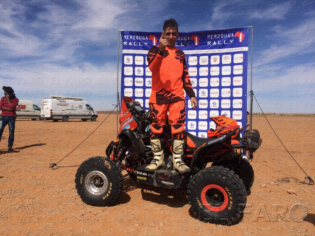 Diego Ortega logra la victoria en Merzouga en los quads