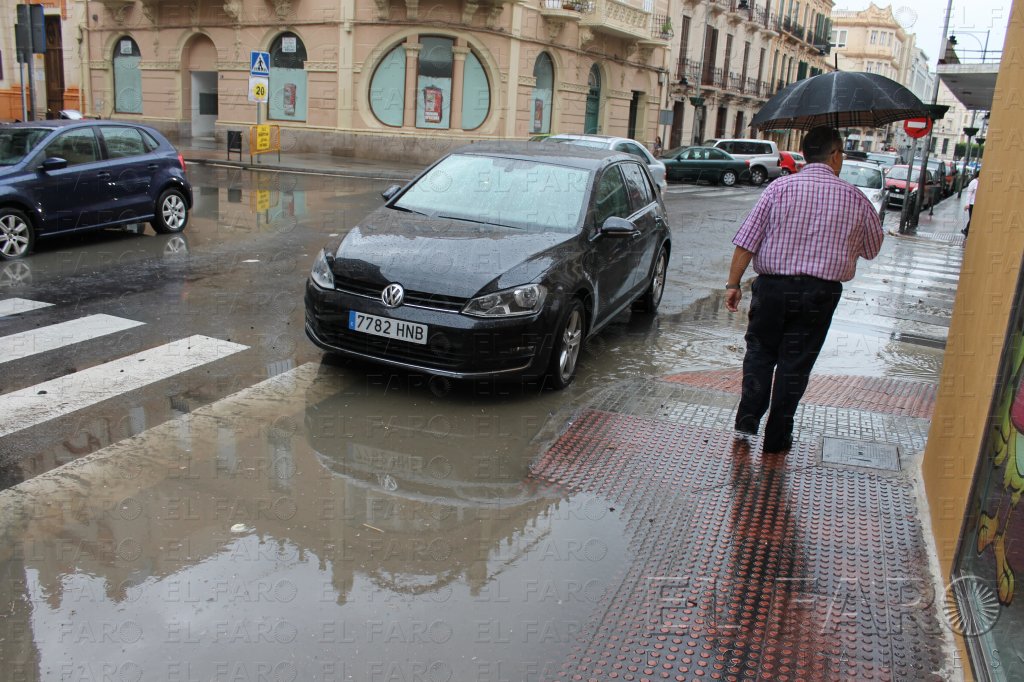 La Aemet decreta en Melilla la alerta amarilla por fuertes lluvias