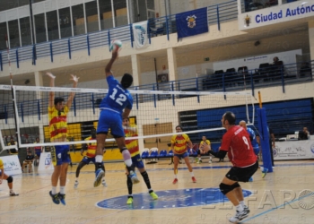 fotosmelilla 2015 11 01 DEPORTE MELILLA 30 01 El CV Melilla vuela alto en la Superliga Masculina