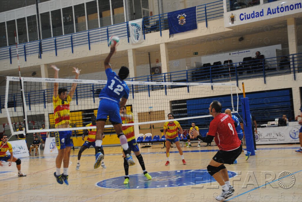 El CV Melilla vuela alto en la Superliga Masculina