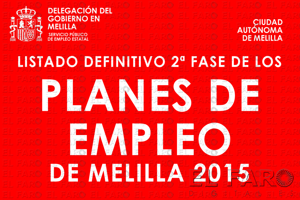 El SEPE hace públicas las listas definitivas de la 2ª fase de Planes de Empleo